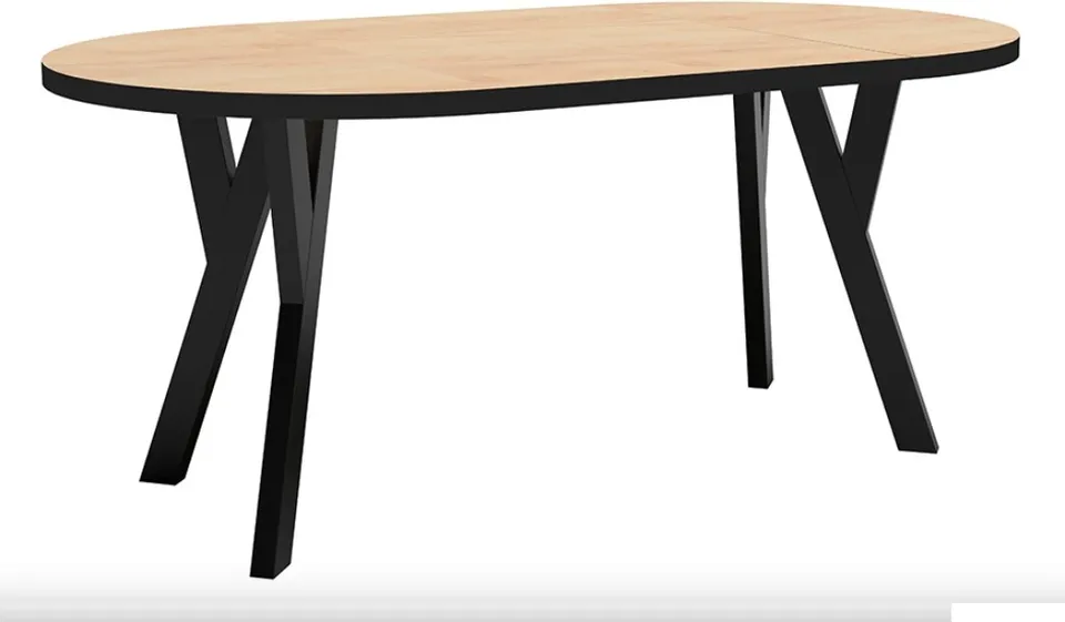 Stół okrągły rozkładany Ø100 – 180 cm ST L/F 191